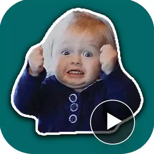 Play Moving babies Stickers - Animated stickers tafoukt APK