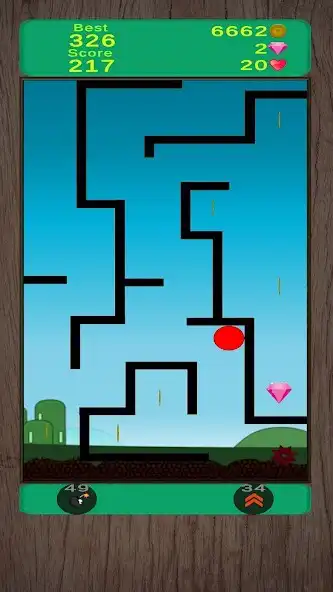 Play Moving Ball- Puzzle Wall  and enjoy Moving Ball- Puzzle Wall with UptoPlay