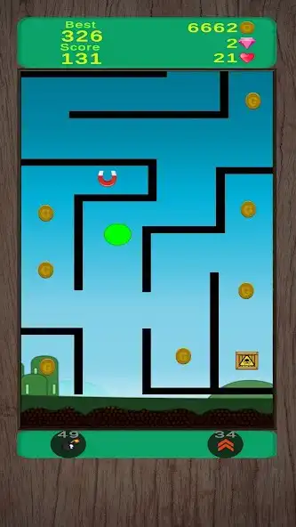 Play Moving Ball- Puzzle Wall as an online game Moving Ball- Puzzle Wall with UptoPlay