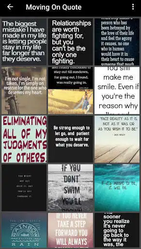 Play Moving On Quotes Wallpapers  and enjoy Moving On Quotes Wallpapers with UptoPlay
