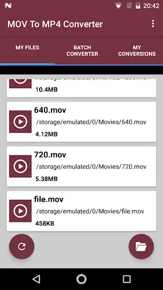 Play Mov to Mp4 Converter  and enjoy Mov to Mp4 Converter with UptoPlay