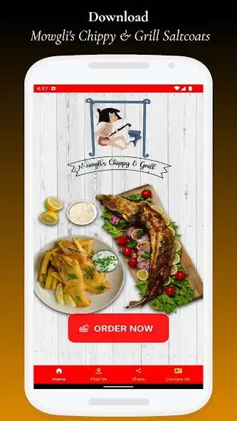 Play Mowglis Chippy  Grill as an online game Mowglis Chippy  Grill with UptoPlay
