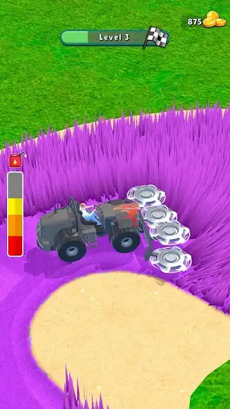 Play Mowing Empire 3D as an online game Mowing Empire 3D with UptoPlay