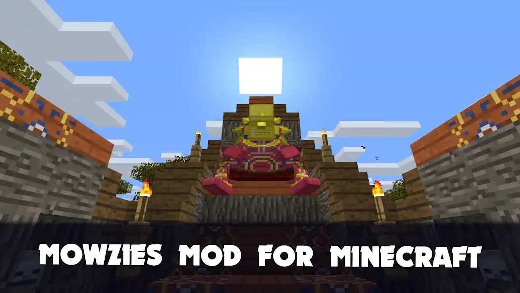 Play Mowzies Mod for Minecraft PE as an online game Mowzies Mod for Minecraft PE with UptoPlay