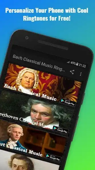 Play Mozart Classical Music Ringtones  and enjoy Mozart Classical Music Ringtones with UptoPlay