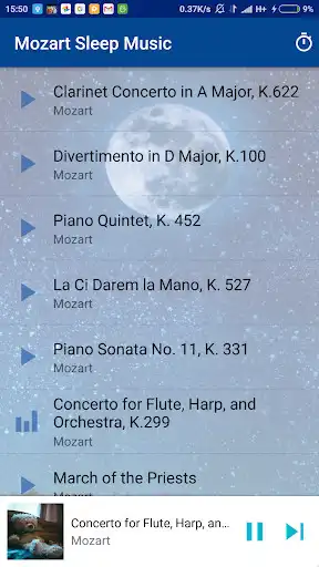 Play Mozart Sleep Music