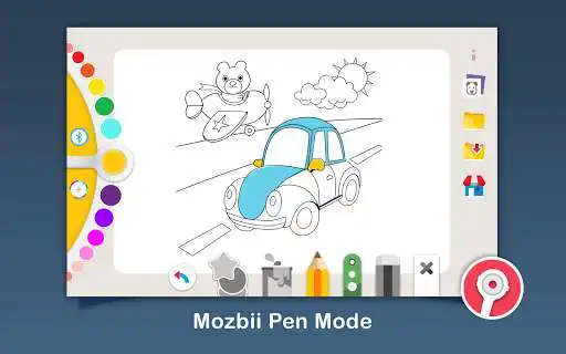 Play Mozbii - Coloring Book as an online game Mozbii - Coloring Book with UptoPlay