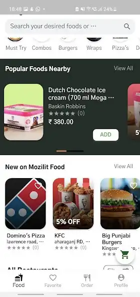 Play Mozilit Food as an online game Mozilit Food with UptoPlay