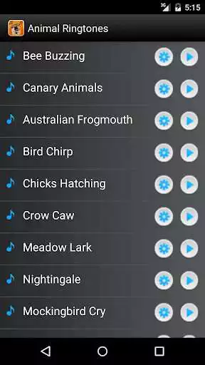 Play MP3 Animal Ringtones