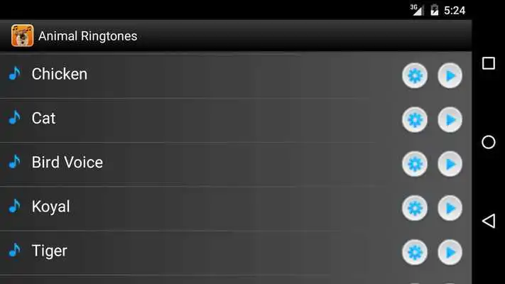 Play MP3 Animal Ringtones