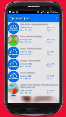 Play mp3 cloud juice