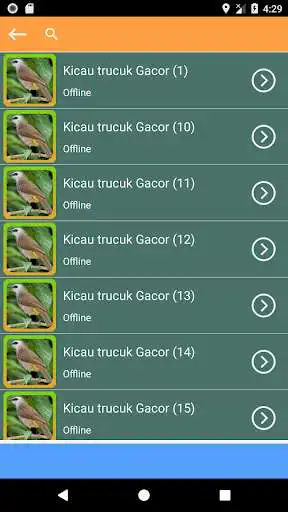 Play APK Mp3 Koleksi Suara Pikat Burung Trucukan Offline  and enjoy Mp3 Koleksi Suara Pikat Burung Trucukan Offline using ApkOnl