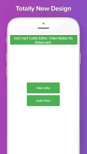 Play mp3 mp4 Cutter Editor. Video Maker, No Watermark.