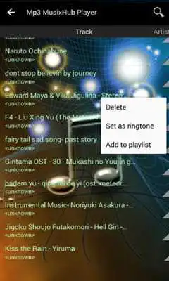 Play Mp3 MusixHub Player