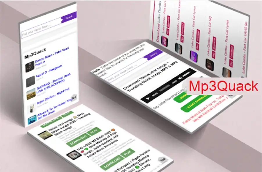 Play Mp3Quack - Mp3 Music Download  and enjoy Mp3Quack - Mp3 Music Download with UptoPlay