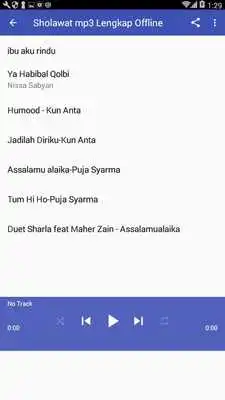 Play Mp3 Sholawat Complete