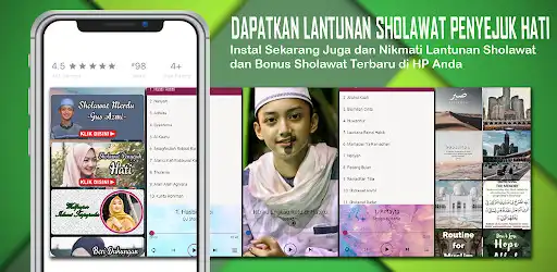 Play MP3 Sholawat Nabi Offline Lengkap Bikin Adem  and enjoy MP3 Sholawat Nabi Offline Lengkap Bikin Adem with UptoPlay