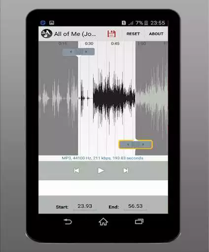 Play mp3 to ringtones