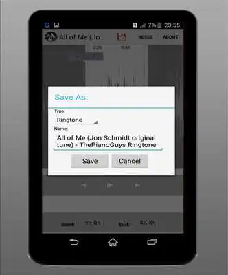 Play mp3 to ringtones