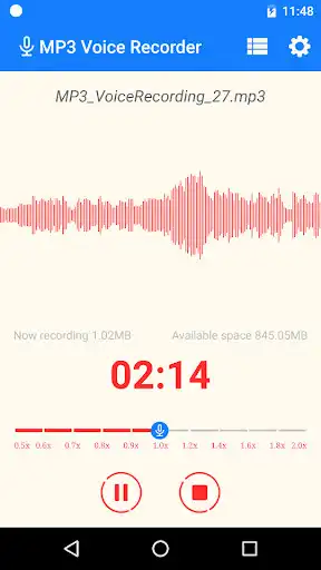 Play MP3 Voice Recorder