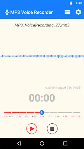 Play MP3 Voice Recorder