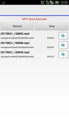 Play MP3 Voice Recorder
