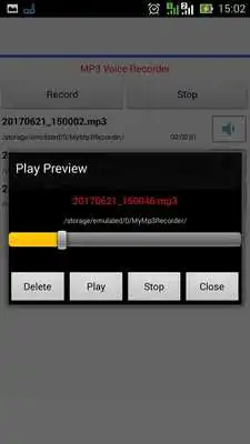 Play MP3 Voice Recorder