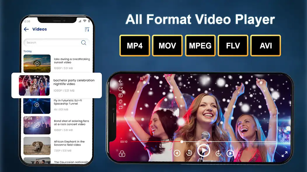 Play MP4 All in One Video Player  and enjoy MP4 All in One Video Player with UptoPlay