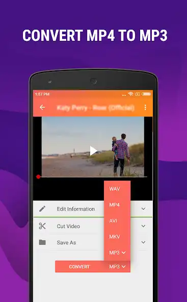 Play Mp4 to Mp3 - Convert Video to   and enjoy Mp4 to Mp3 - Convert Video to  with UptoPlay