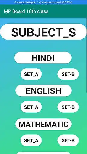 Play MP board 10th class modal & question paper 2020 as an online game MP board 10th class modal & question paper 2020 with UptoPlay