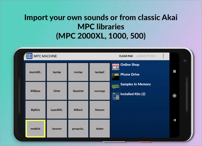 Play MPC MACHINE - Beat Maker as an online game MPC MACHINE - Beat Maker with UptoPlay