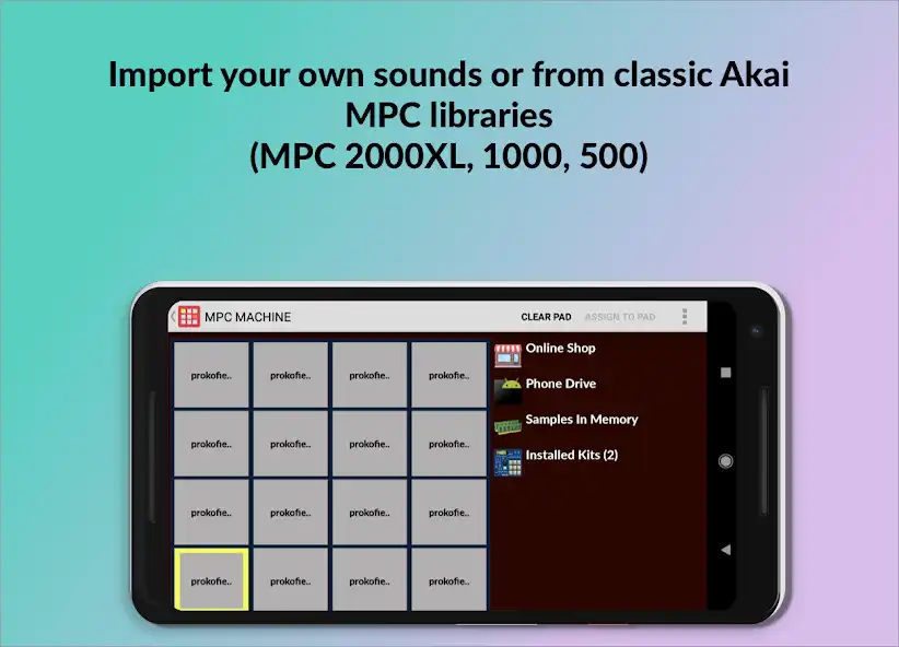 Play MPC Machine - Drum Sampler as an online game MPC Machine - Drum Sampler with UptoPlay