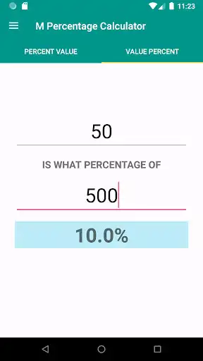 Play M Percentage Calculator  and enjoy M Percentage Calculator with UptoPlay