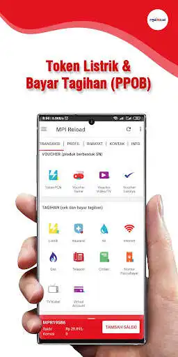 Play MPI Reload: Agen Pulsa, Paket Data, Game, PLN as an online game MPI Reload: Agen Pulsa, Paket Data, Game, PLN with UptoPlay