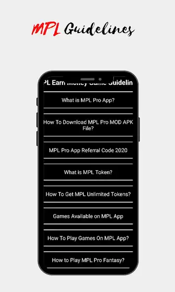 Play MPL Game Guidelines as an online game MPL Game Guidelines with UptoPlay