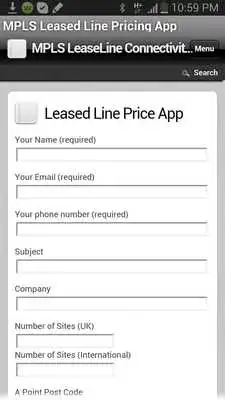 Play MPLS Leased line pricing app