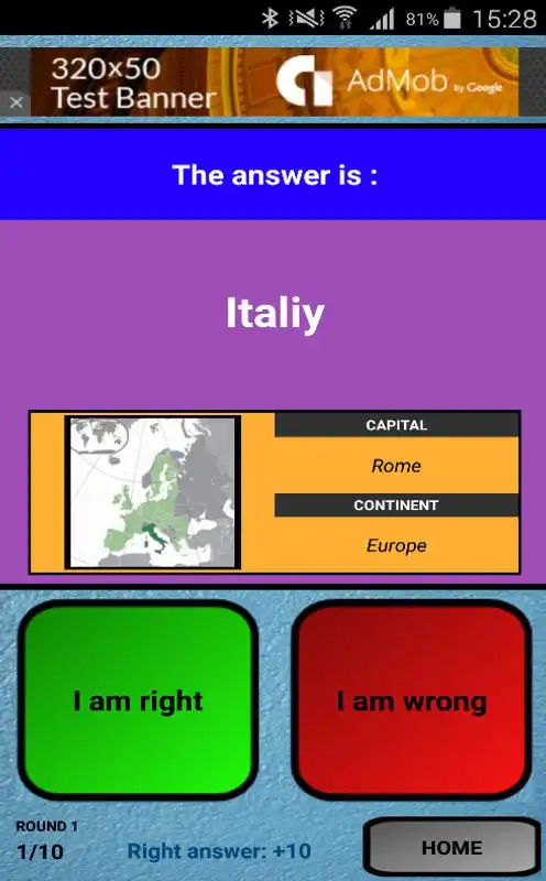 Play MQuiz: Flags of the world 2017
