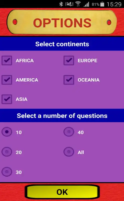 Play MQuiz: Flags of the world 2017