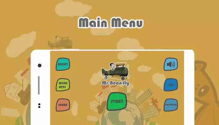 Play MR bean fly