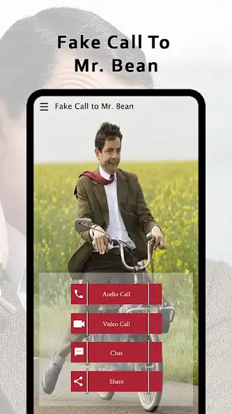Play Mr Bean Video Call  Chat Fake as an online game Mr Bean Video Call  Chat Fake with UptoPlay