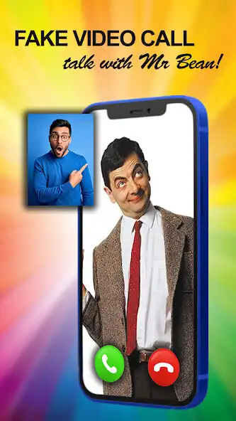 Play Mr.Bean:video call prank as an online game Mr.Bean:video call prank with UptoPlay