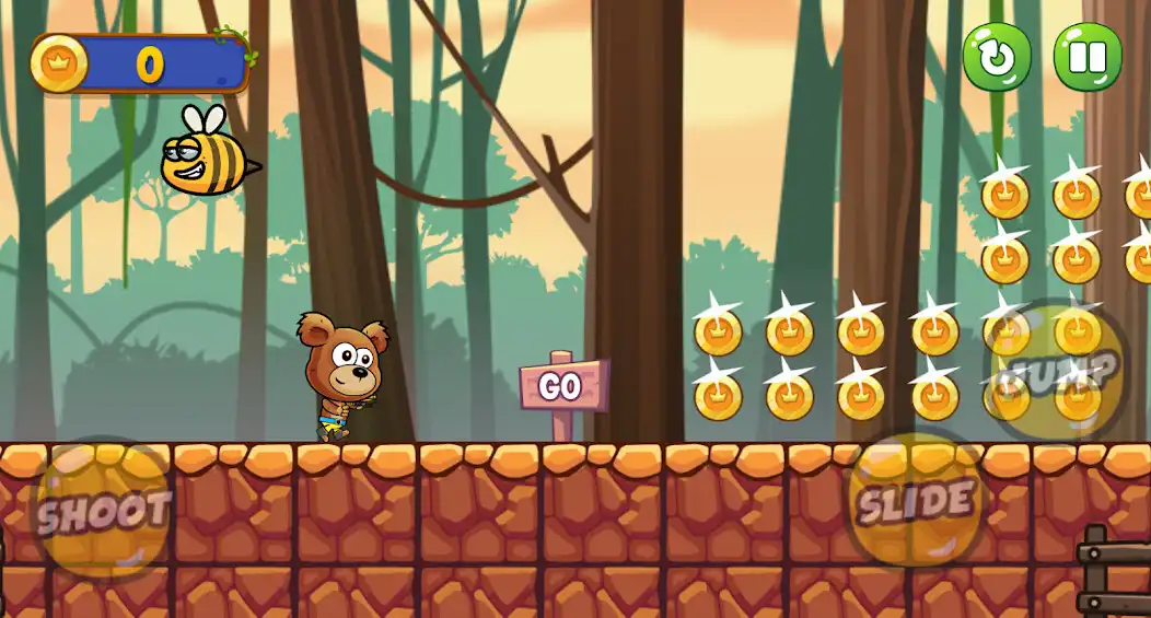 Play Mr Bear Adventure as an online game Mr Bear Adventure with UptoPlay