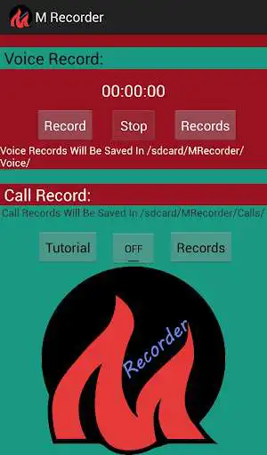 Play M Recorder _ Voice & Calls as an online game M Recorder _ Voice & Calls with UptoPlay