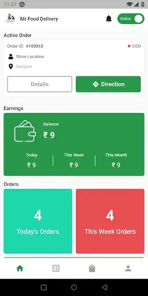 Play Mr. Food Delivery Boy as an online game Mr. Food Delivery Boy with UptoPlay