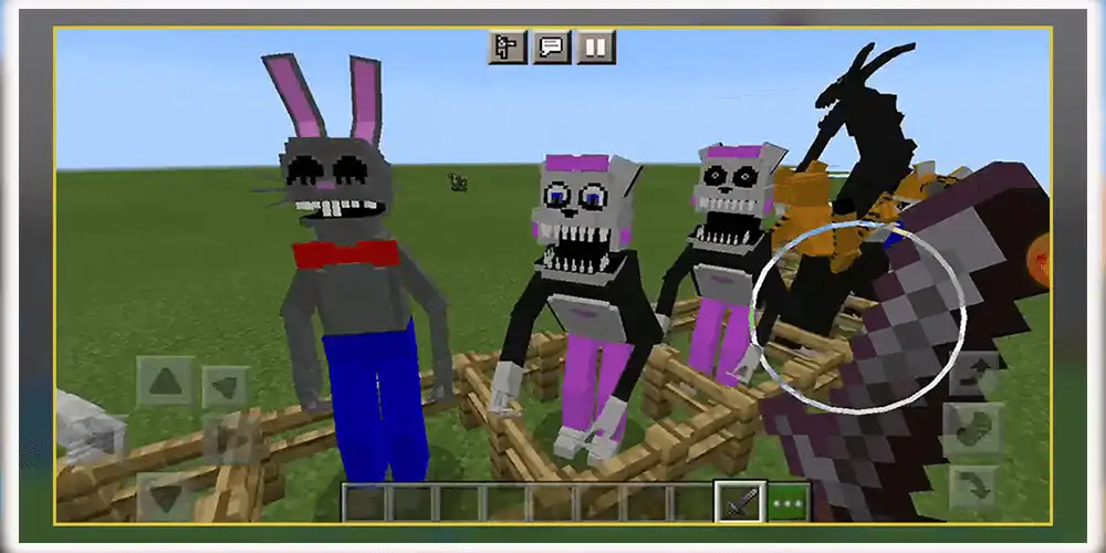 Play Mr Hopps Playhouse mod for Minecraft as an online game Mr Hopps Playhouse mod for Minecraft with UptoPlay
