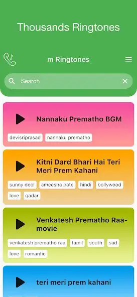 Play M Ringtones  and enjoy M Ringtones with UptoPlay