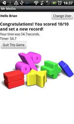 Play Mr Maths Play Mr Maths