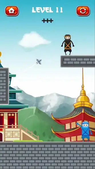 Play Mr. Ninja Star as an online game Mr. Ninja Star with UptoPlay