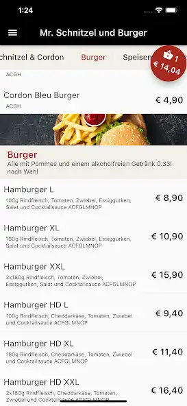 Play Mr. Schnitzel und Burger as an online game Mr. Schnitzel und Burger with UptoPlay