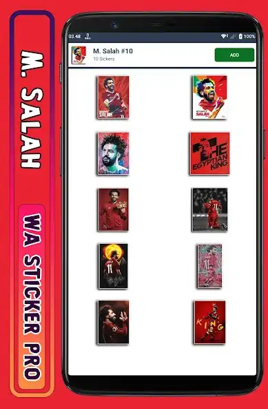 Play M. Salah - WA Sticker Pro as an online game M. Salah - WA Sticker Pro with UptoPlay